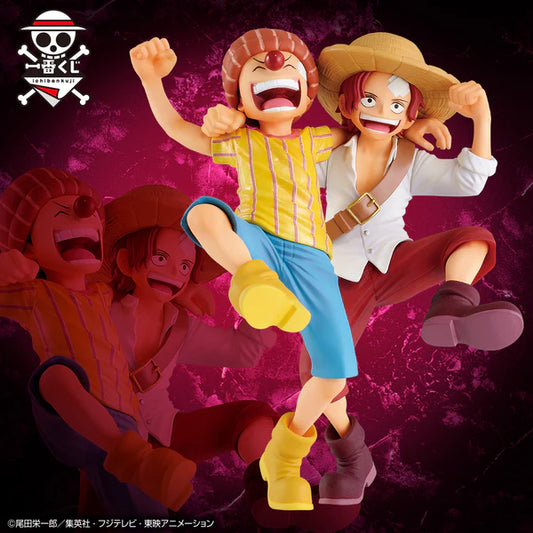 One Piece - Figurine Baggy / Shanks Ichiban Kuji Over Time Lot E