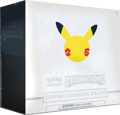 Coffret Dresseur d’Elite ETB Célébrations 25 ans Carte Pokémon Français scellé