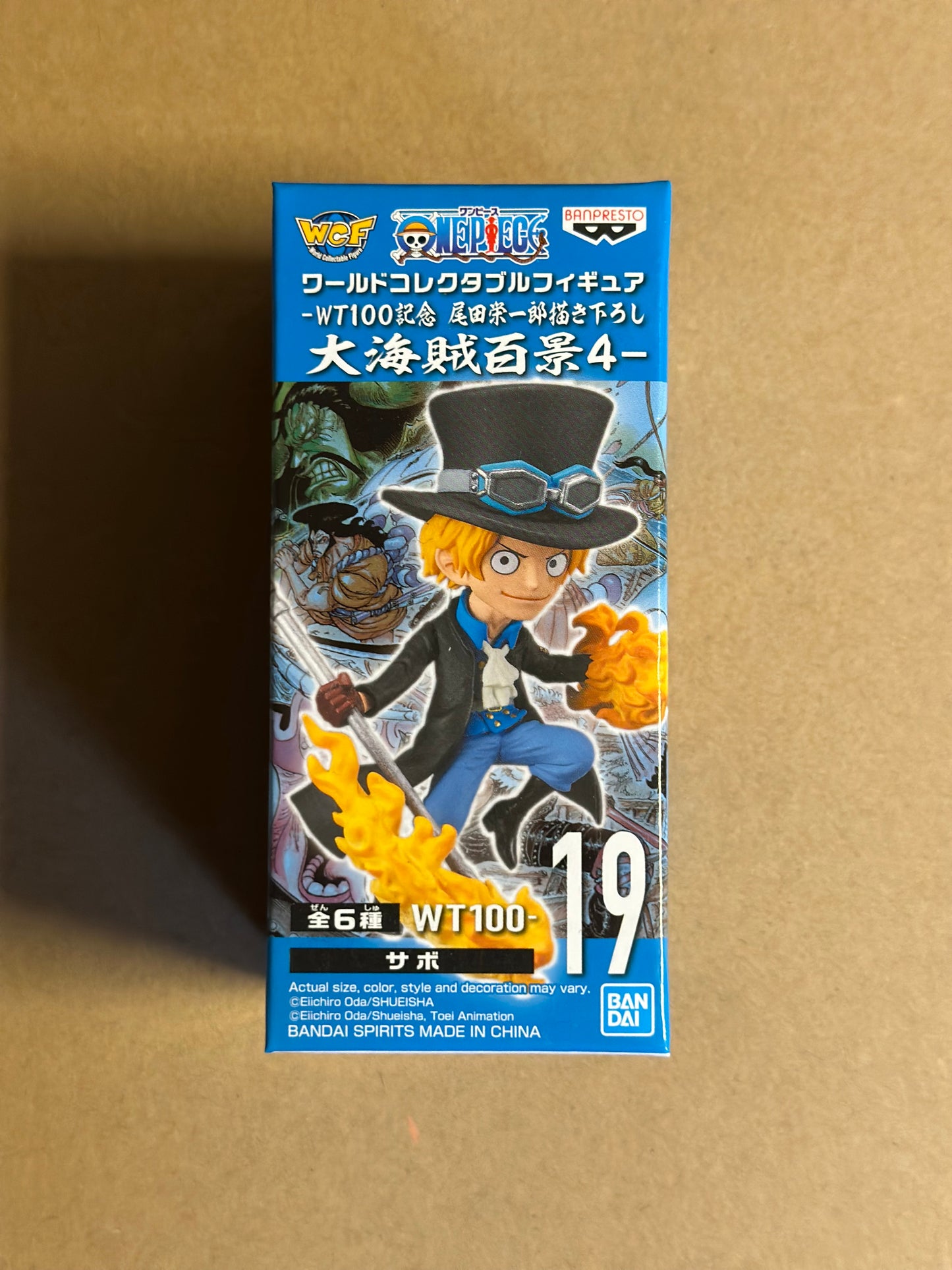 One Piece - WCF WT100 Figurine Sabo (19) Vol.4