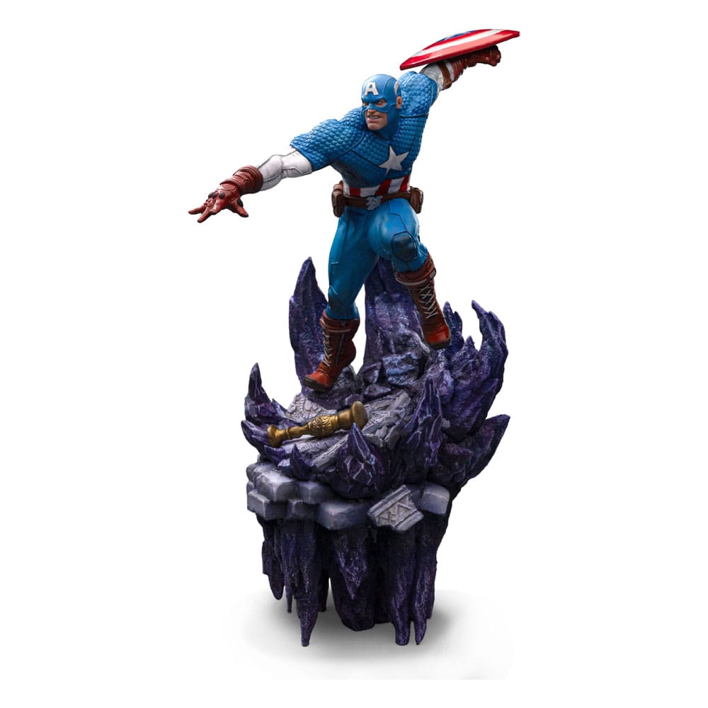 Marvel statuette 1/10 Deluxe BDS Art Scale Captain America