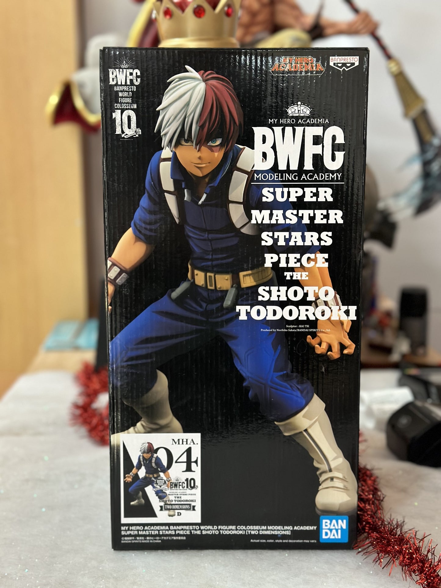 My Hero Academia - Figurine Shoto Todoroki - BWFC Super Master Stars Piece - Two Dimensions