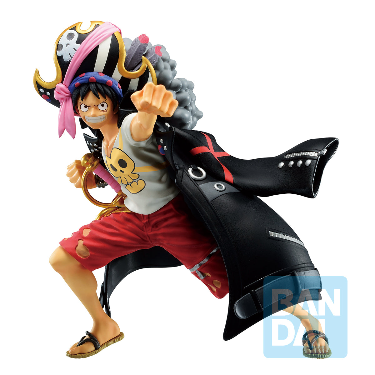 One Piece : Film Red - Figurine Monkey D Luffy  - Ichibansho