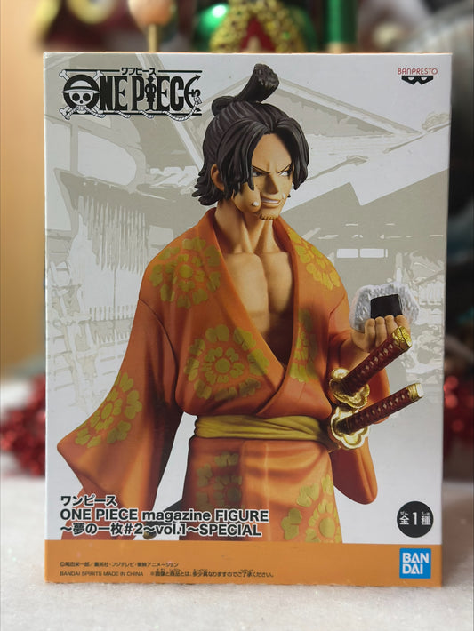 One Piece - Figurine Portgas D Ace - Magazine Figure Special