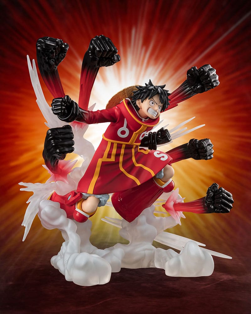 One Piece statuette PVC Figuarts ZERO Extra Battle Monkey D. Luffy -Gum Gum Hawk Gatling